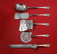Grande Baroque by Wallace Sterling Silver Brunch Serving Set 5pc HH WS Custom