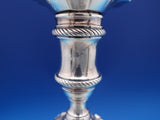 T. Hannam and R. Mills English Georgian Sterling Silver Candlestick Pair (#8432)