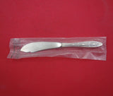 Bridal Lace by Lunt Sterling Silver Master Butter Hollow Handle 6 3/4" New