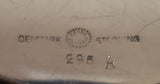 Georg Jensen Sterling Silver Coaster with Engraved Deer #296A (#1682)