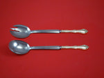 Fontana by Towle Sterling Silver Salad Serving Set Modern 10 1/2" Custom Made