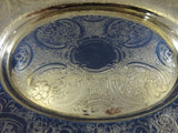 Ellis Barker Silverplate Bread Tray 12" x 7 1/2" x 1 3/4" (#2626)