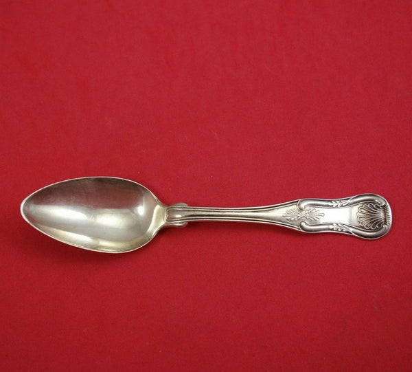 King by Jones, Low and Ball Coin Silver Teaspoon 5 7/8" Flatware