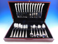 Williamsburg Shell by William Roberts Stainless Steel Flatware Set Service 72 pc