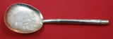 Japanese by Unknown .950 Silver Nut Spoon Bright-Cut Bamboo Style Handle 5 3/4"
