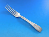 Lap Over Acid Etched by Tiffany Sterling Silver Regular Fork Flowers 7 1/4" #2