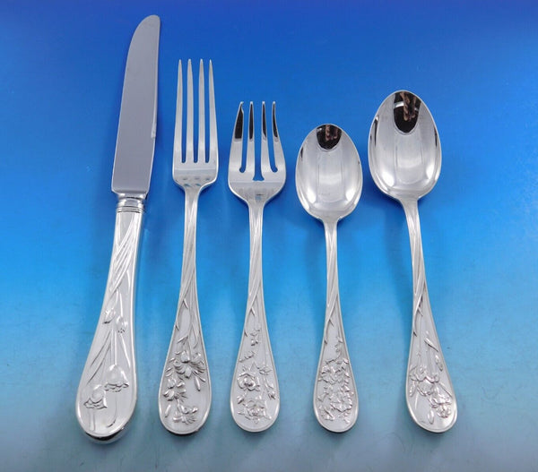 Quintessence by Lunt Sterling Silver Flatware Set for 12 Service 63 pieces