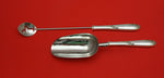 Sweetheart Rose by Lunt Sterling Silver Bar Set 2pc HHWS Custom Made