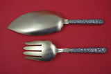 Arlington by Towle Sterling Silver Fish Serving Set HHAS stippled bride-cut fish
