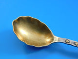 Mixed Metals by Tiffany & Co. Sterling Demitasse Spoon GW Star Shells & Beads