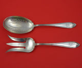 Pilgrim by Frank Smith Sterling Silver Salad Serving Set 2pc Orig FH AS 8 1/2"