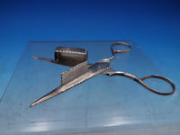 Silverplate Wick Cutter / Trimmer Scissors 4 7/8" (#6595)