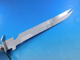 Burgundy by Reed & Barton Sterling Silver Ham Slicer HH WS Custom Made 11 5/8"