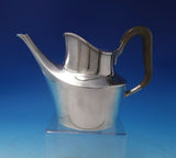 Charlotte by Hans Hansen Danish Sterling Silver Tea Set 4pc with Tray (#5190)