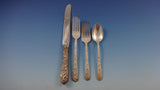 Radiant Rose by International Sterling Silver Flatware 8 Service Set 53 Pieces
