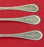 Japanese by Unknown .950 Silver Junior Set 3pc Knife Fork Spoon Heirloom