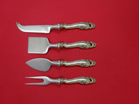 Decor by Gorham Sterling Silver Cheese Serving Set 4pc HHWS Custom
