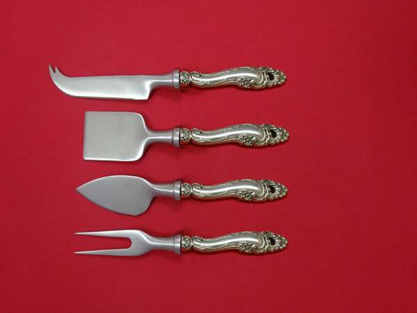 Decor by Gorham Sterling Silver Cheese Serving Set 4pc HHWS Custom