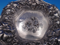 Cupid's Nosegay by Unger Sterling Silver Candy Dish Cupids Warming by Fire #7763