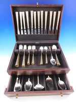 Golden Tradewinds by International Sterling Silver Flatware Set 66 pcs Bamboo