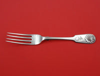 Fiddle and Shell by J. McKay Scottish Sterling Silver Regular Fork c.1835 6 3/4"