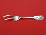 Fiddle and Shell by J. McKay Scottish Sterling Silver Regular Fork c.1835 6 3/4"