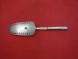 German Sterling by Various Makers Fish Server HH AS pierced w/ apples & pear 11"