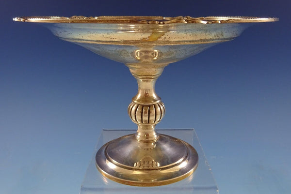 Mueck-Carey Co. Sterling Silver Compote Raised Art Nouveau Design (#2456)