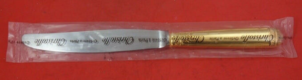 Malmaison Vermeil by Christofle Silverplate Dinner Knife 9 3/4" New