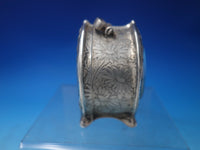Lap Over Edge Acid Etched by Tiffany Sterling Silver Clock by VAP Brevet #6021