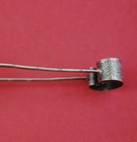 Chinese Export by Unknown Sterling Silver Sugar Tong 5 1/4" Serving Heirloom