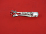 Chrysanthemum by Shiebler Sterling Silver Sugar Tong 4 1/4"