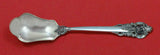 Grande Baroque by Wallace Sterling Silver Relish Scoop Custom Made 5 3/4"