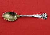 Flanders Old by Alvin - Simons Sterling Silver Demitasse Spoon gold-washed 4"