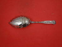 Dresden by Whiting Sterling Silver Macaroni Server dated Nov. 9, 1897 10"
