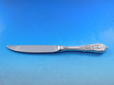 Rose Point by Wallace Sterling Silver Steak Knife Not Serrated Custom 8"