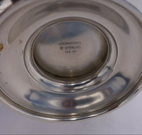 Continental by International Sterling Silver Candy Dish with ATA Insignia #3230