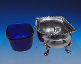 Gadroon by Birks Sterling Silver Salt and Pepper Set 2pc Footed w /Liner (#8915)