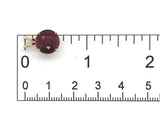 14k Yellow Gold 4.54 Carat Rhodolite Genuine Natural Garnet Pendant (#J7454)