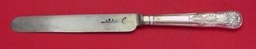 English Silver by Unknown Sterling Silver Banquet Knife 11 1/4"