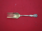 Revere by International Sterling Silver Beef Fork Goldwashed 6 1/2" Server