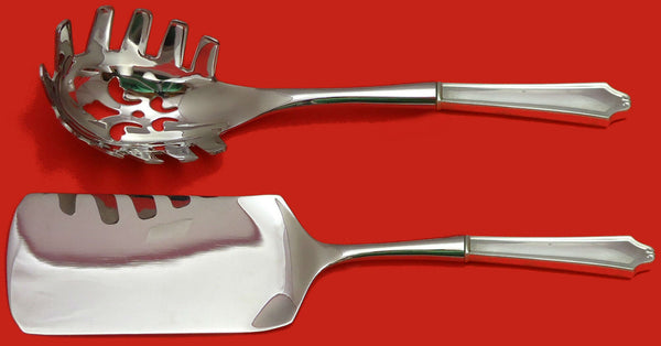 MINUET BY INTERNATIONAL STERLING SILVER ITALIAN PASTA SERVER SET 2PC HHWS CUSTOM