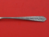 Normandie by Wallace Sterling Silver Olive Spoon Pierced Original 5 5/8" Serving