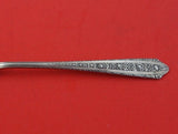 Normandie by Wallace Sterling Silver Olive Spoon Pierced Original 5 5/8" Serving