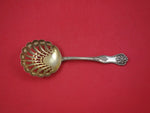 Charles II by Dominick and Haff Sterling Silver Pea Spoon Gold Washed 8 1/2"
