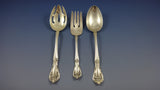 Chateau Rose by Alvin Sterling Silver Flatware Set For 12 Service 104 Pieces