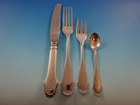 Christiansborg by Grann & Laglye Denmark Sterling Silver Flatware Set For 12