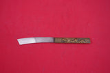 Kozuka by Unknown Mixed Metals Fish Knife bronze handle w/ dragons 7"