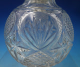Shiebler Sterling Silver Liquor Bottle with Cut Crystal #4852 c.1900 (#5719)