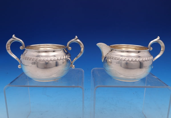 English Gadroon by Gorham Sterling Silver Sugar and Creamer Set 2pc (#8536)